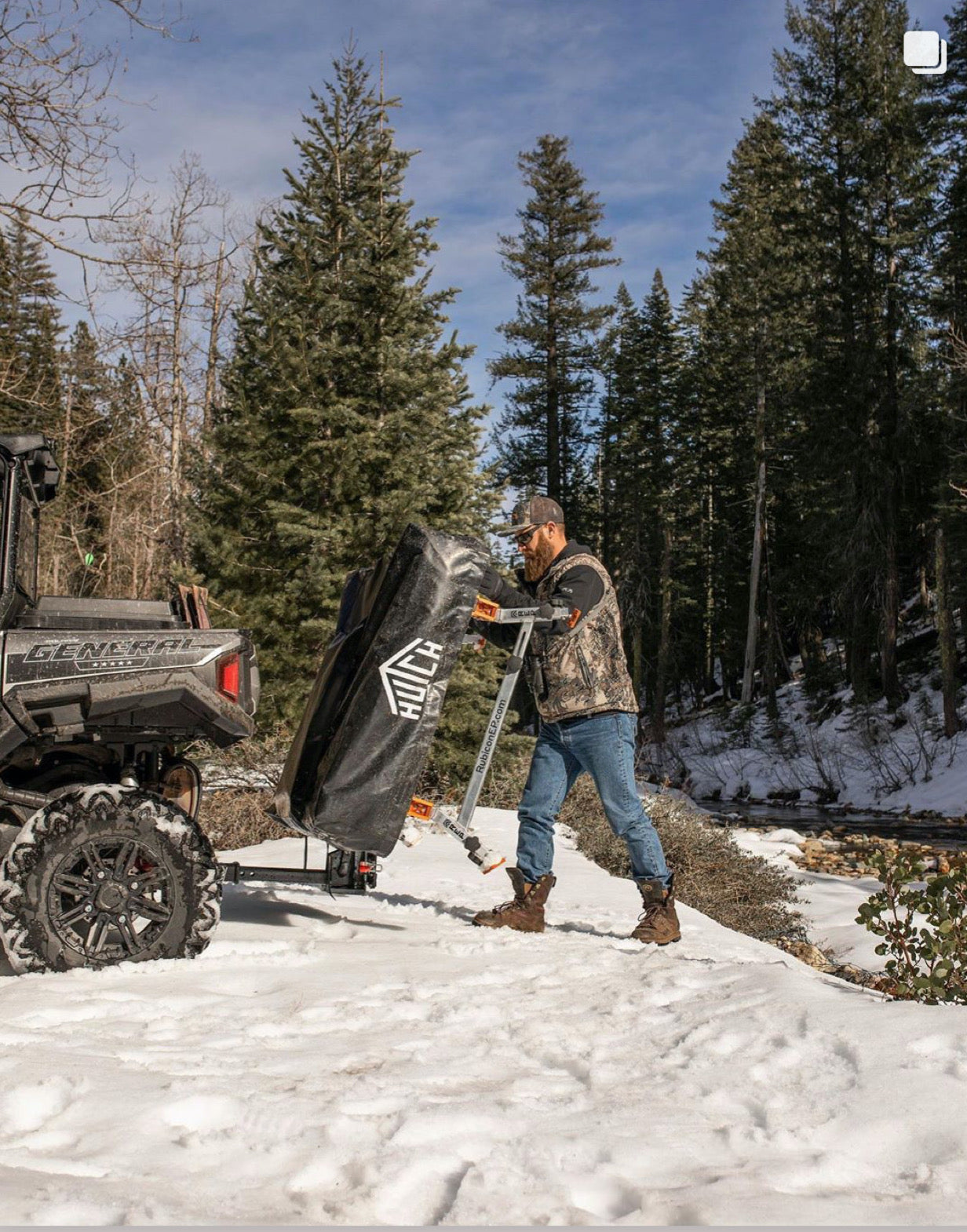Hitch Tent Carrier