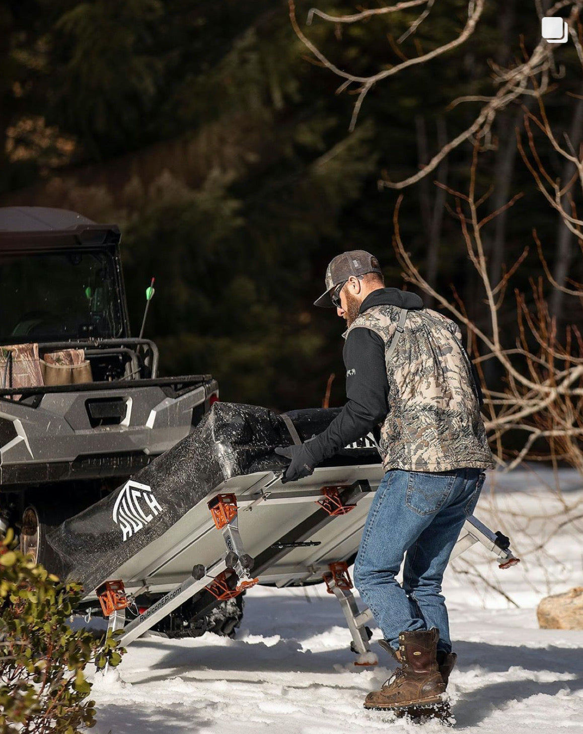 Hitch Tent Carrier