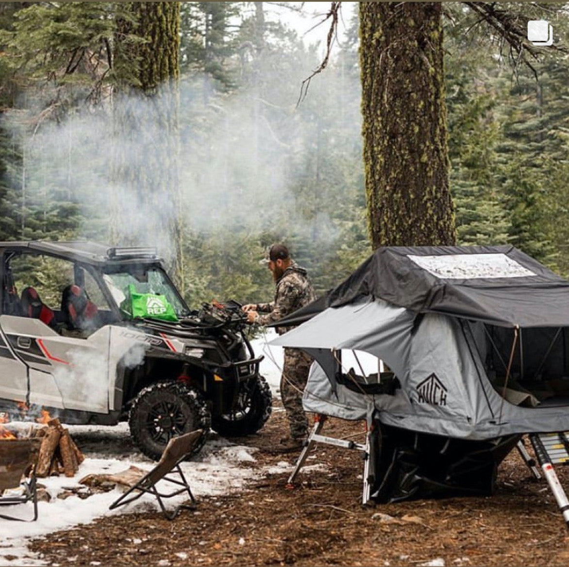 Hitch Tent Carrier