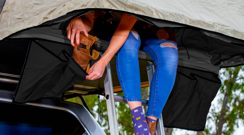 Black Shoe Bag