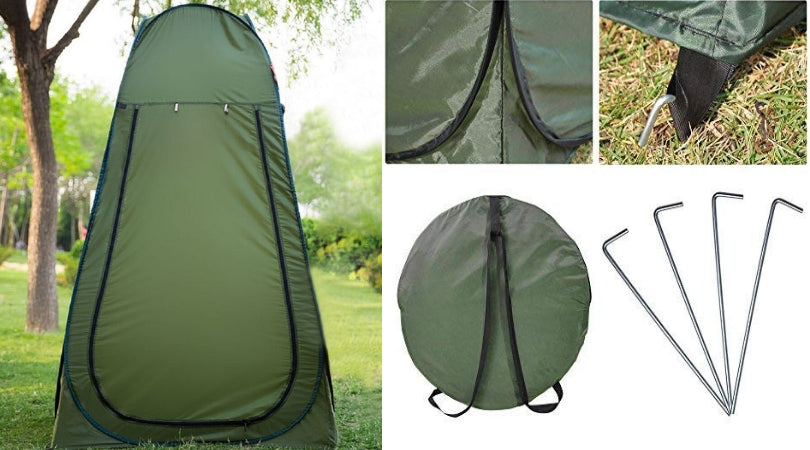 pop up privacy tent Portable Outdoor Privacy Shelter with Carrying Bag – Hutch Tents